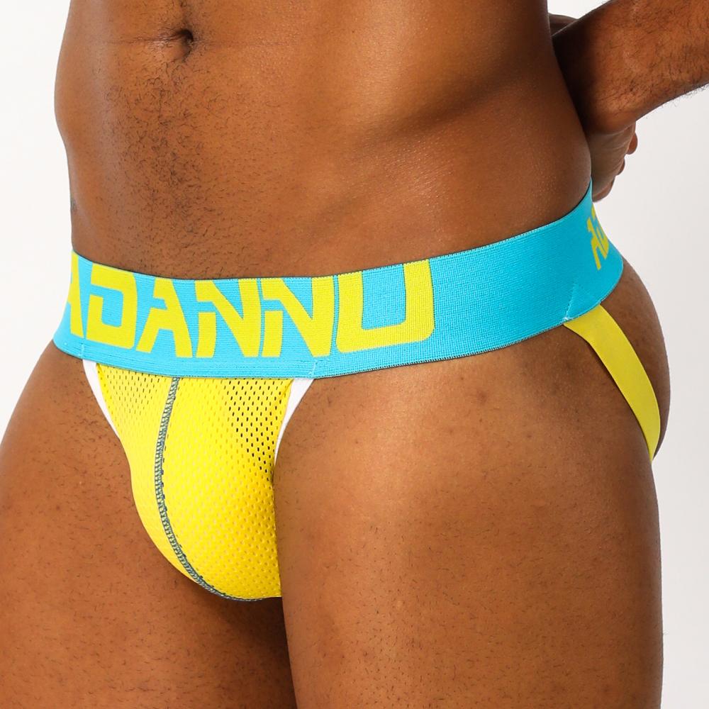 Men Underwear Gay Thong Man Briefs Underpants Slip Sexy Cotton Pouch-MF01643-Veeddydropshipping