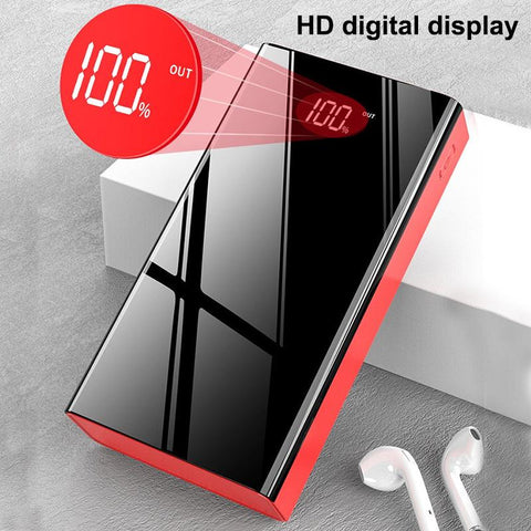 Fast Charging Power Bank Portable 80000mAh Charger 4USB Fast Charging Digital Display-PA00494-Veeddydropshipping