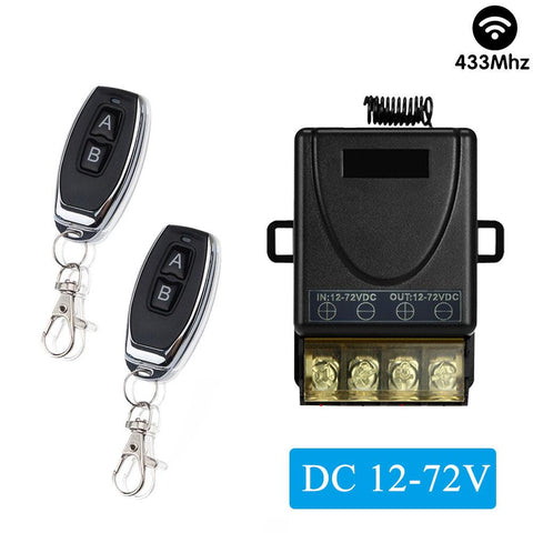 DIY Wireless 433MHz Universal Remote Control Switch dc 12v 24v 48v-TI01141-Veeddydropshipping