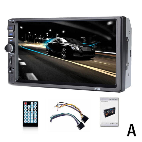 12V Stereo Automotive Multimedia Bluetooth Car Radio 2 din With 7 inch-AM00647-Veeddydropshipping