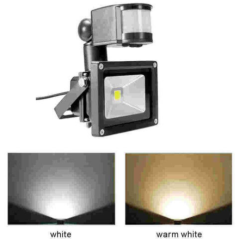 PIR 10W LED floodlight Ivanowa 12V 24V input spotlight waterproof Solar-TI00874-Veeddydropshipping