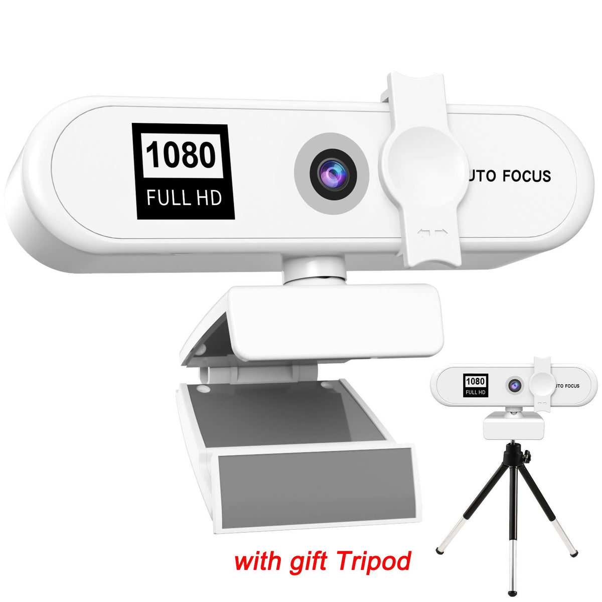 Web Camera  Can With Microphone Tripod  Auto focus-CO00120-Veeddydropshipping