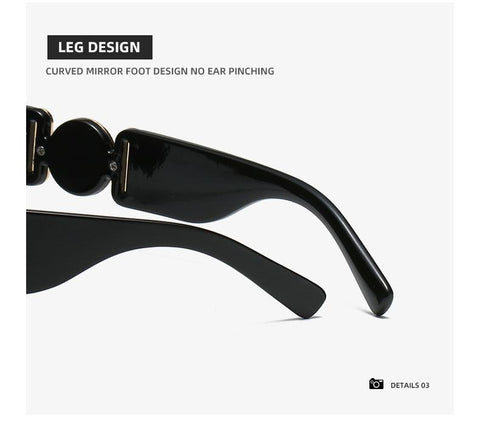 Fashion Square Sunglasses Woman-WF01308-Veeddydropshipping