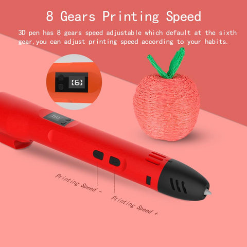3D Pen Celsius Range Temperature Adjustable-CO01235-Veeddydropshipping