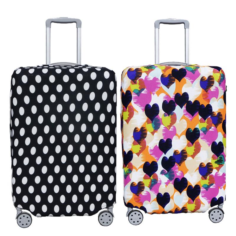 Geometry Love Heart Shaped Luggage Case Dust Cover-BS00738-Veeddydropshipping