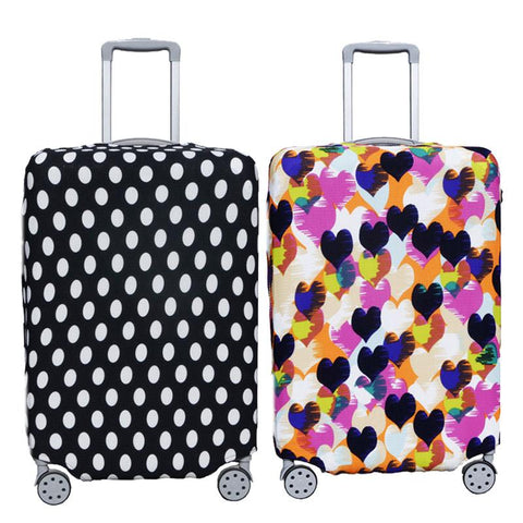 Geometry Love Heart Shaped Luggage Case Dust Cover-BS00738-Veeddydropshipping