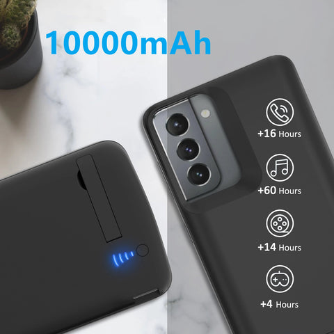10000mAh Battery Charger Case For Samsung Galaxy S10 S20 S21 S22 + Plus Ultra-PA00068-Veeddydropshipping