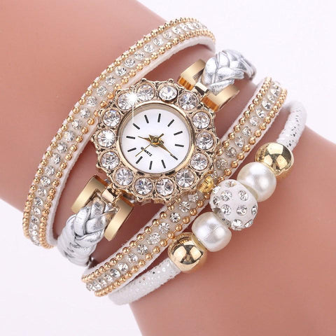 Luxury Watches For Women Pearls Dress Creative Watches-JW00932-Veeddydropshipping