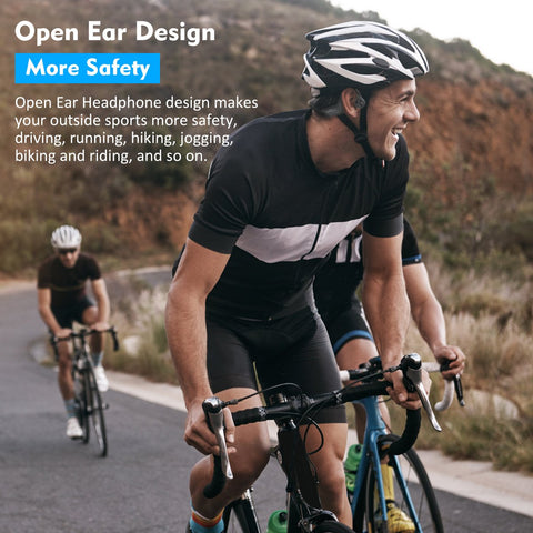 Real Bone Conduction Wireless Waterproof Bluetooth Earphones-Veeddydropshipping