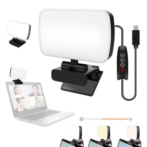 7W Video Light Clip Mini LED Camera Light LED Panel Lamp Photo Adjustable Video Fill Lighting-PA00802-Veeddydropshipping