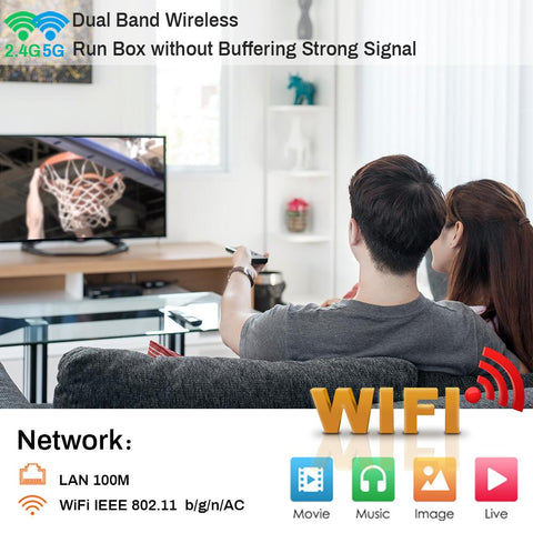 IPTV Android TV Box 4GB Ram 64GB Rom Voice Assistant Android -CE00805-Veeddydropshipping