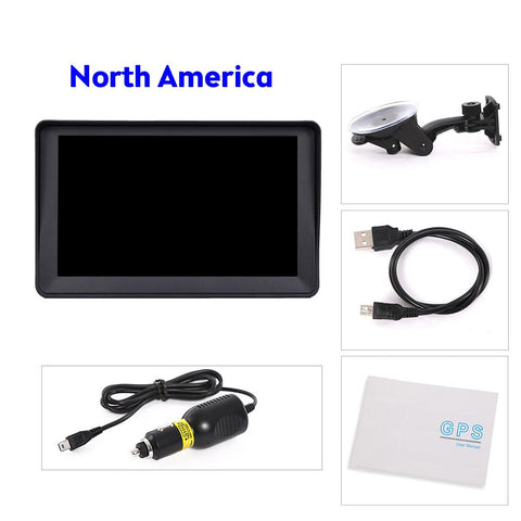 Universal 7inch Car GPS Navigator Latest Map Europe Touch Screen-AM00734-Veeddydropshipping