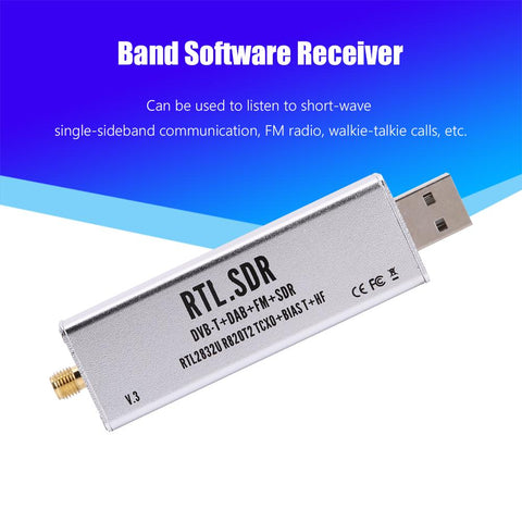 2021 SDR Receiver 1PPM TCXO Software Defined Radio Receiver -CE00941-Veeddydropshipping