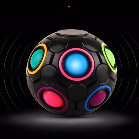 New Fidget Spinning Top Rainbow Magic Ball Fidget Toys Game-TB01516-Veeddydropshipping