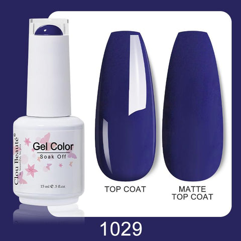 116 color 15ML Nail Gel Polish Matte Top Coat Semi Permanent-BH01008-Veeddydropshipping