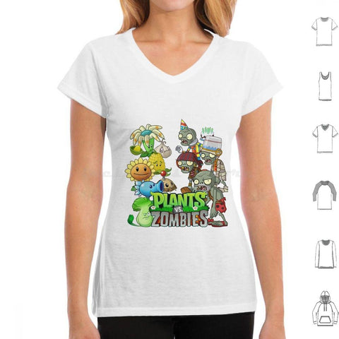 Women DIY Print Pvz Plants Vs Zombie Plants-MF00227-Veeddydropshipping