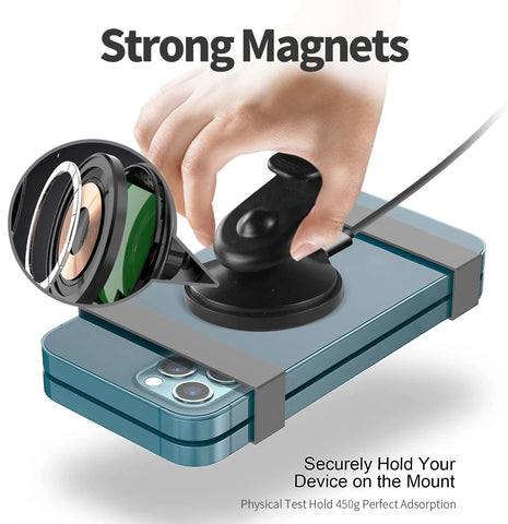 Magnetic Wireless Car Charger Holder Fast Charging-Veeddydropshipping