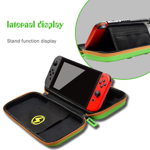 Nintend Ns Oled Hard Travel Carry Storage Bag Stronger Protective Case Game -CE01528-Veeddydropshipping