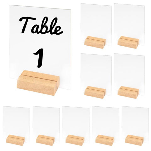 Blank Place Card Sign Wedding Table Decorations-HA01860-Veeddydropshipping
