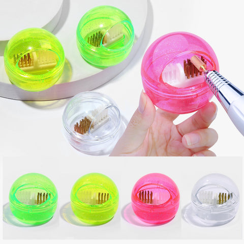 Nail Drill Bit Cleaning Brush Copper Wire Remove Dust Cleaning-BH00973-Veeddydropshipping