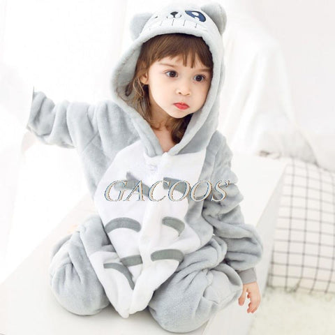 Children Pajamas Kids Baby Girls Boys Anime Jumpsuits Costume Long-TB01065-Veeddydropshipping