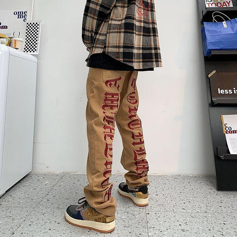 American style street small straight loose high street-MF00516-Veeddydropshipping