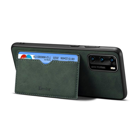 Luxury Leather Card Holders Wallet Case for Huawei P40 Pro Plus Leather Stand Cover-PA00296-Veeddydropshipping