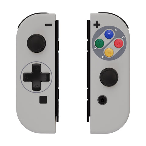 Replacement Housing JoyCon Shell Buttons SNES Classic Soft Touch -CE01346-Veeddydropshipping