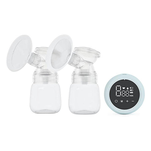 2 Colors Split Lcd Bilateral Electric Milk Feeding Breast Pump Automatic-TB00656-Veeddydropshipping