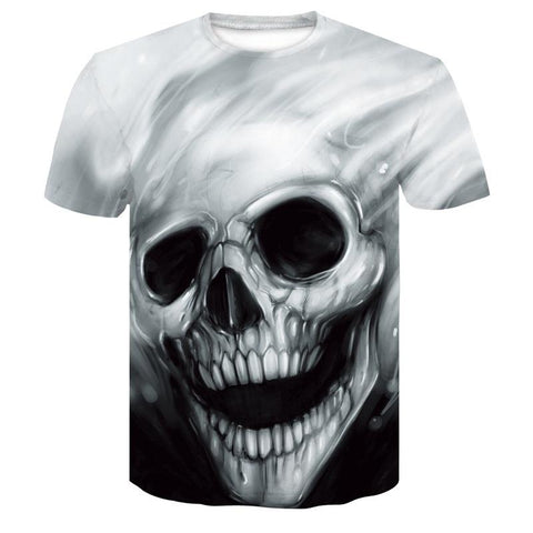 Fashion Round Neck T-Shirts Casual Gothic Death-MF00223-Veeddydropshipping