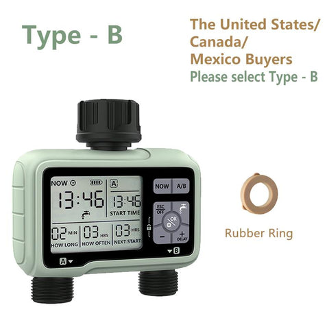 Super Timing System 2-Outlet Water Timer-HA01527-Veeddydropshipping