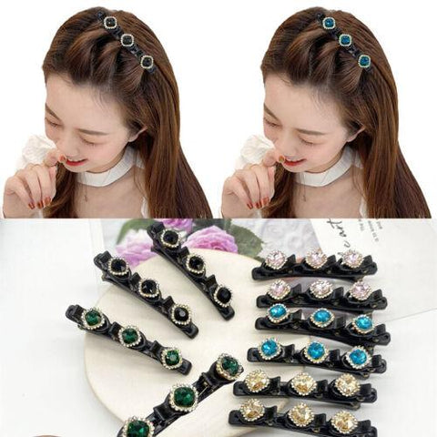 Hair Clips Satin Fabric Hair Band-WF01110-Veeddydropshipping