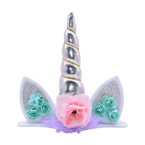 Cake Topper Unicorn Birthday Party Decorations-HA00634-Veeddydropshipping