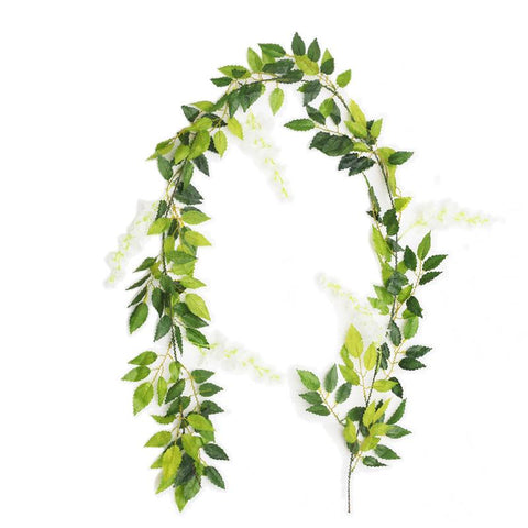 Flower String Artificial Wisteria Vine Garland Plants-HA00727-Veeddydropshipping