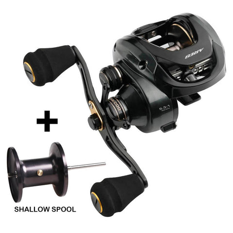 ARES Baitcasting Reel Aluminum Frame Saltwater Fishing Reel 6.3:1 Gear Ratio 12kg -OS00382-Veeddydropshipping