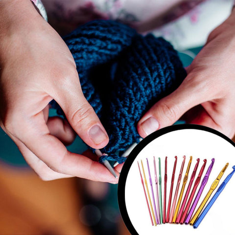 Hook Needles Knitting Loop Ring Blunt Weaving-HA00137-Veeddydropshipping