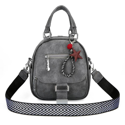Soft PU Leather Korean Version Kawaii Fashion Backpack Multi-purpose-BS00049-Veeddydropshipping