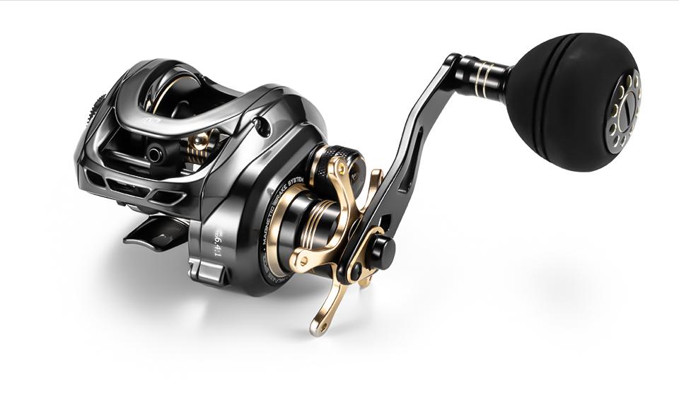 Baitcasting Reel Magnetic Brake Reel 9.5KG/22LB Drag Power 9+1 BB 6.4:1 Drag -OS00365-Veeddydropshipping