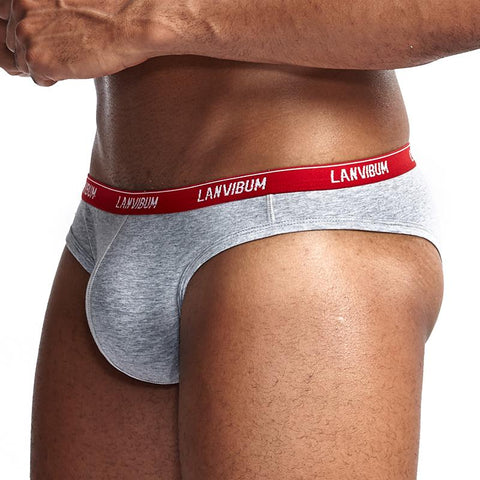 Briefs Gay Sissy Penis Pouch Low Waist Cotton Comfort-MF01500-Veeddydropshipping