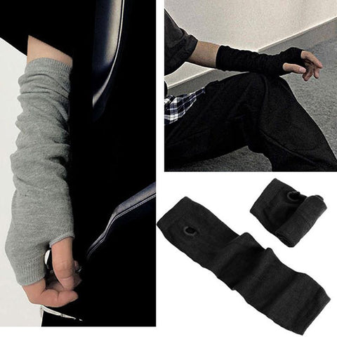 Spring Summer Sports Long Fire Ninja Knitted Gloves Emo Women Sleeves Y2K Men-OS01111-Veeddydropshipping