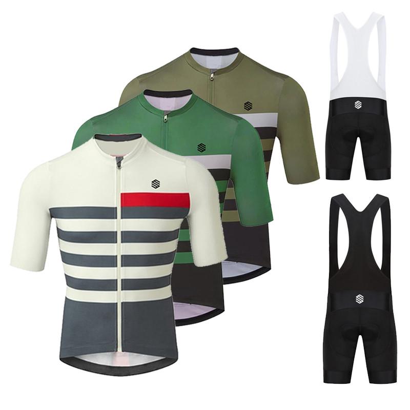 2023 Summer New SirokoTech Bicycle Team Cycling Jersey Set Breathable Short -OS01129-Veeddydropshipping