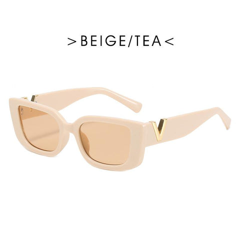 Fashion Cat Eye V Sun Glasses For Ladies-WF01322-Veeddydropshipping