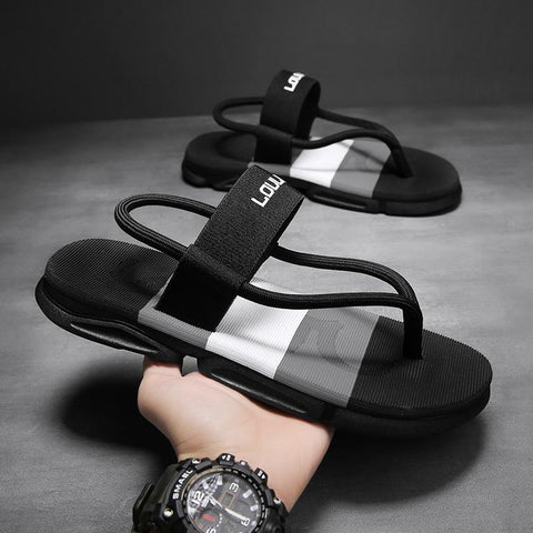 dual-use outdoor casual beach sandals for men slippers-BS01564-Veeddydropshipping
