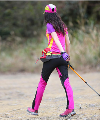 Hiking Camping Climbing Pants Summer Thin Breathable Quick Dry Pants Women-OS00821-Veeddydropshipping