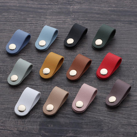 Leather Charger Protector Desktop Storage Clips Holder Cable Winder Tie Cable Manag-CE00037-Veeddydropshipping