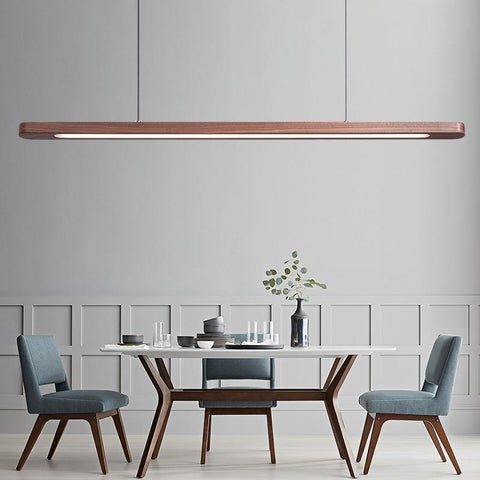 Wood LED Pendant Lights Modern  Lamp-TI00304-Veeddydropshipping