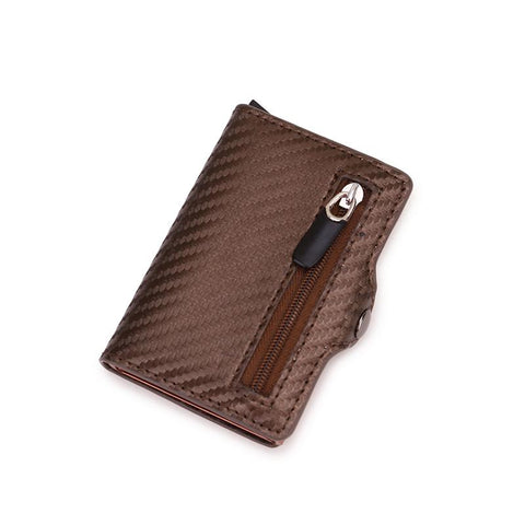 Credit Card Holder Simple Men&#39;s Slim Leather Business-BS00573-Veeddydropshipping