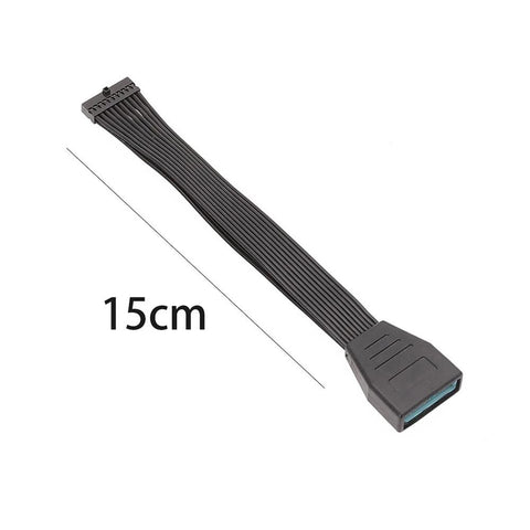 Motherboard Mainboard USB3.0 19Pin 20Pin Female to USB 3.0 19P 20 Pin Male -CE00167-Veeddydropshipping