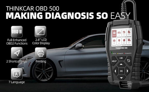THINKCAR ThinkOBD500 OBD2 Scanner for Car Professional Car Code-AM00261-Veeddydropshipping