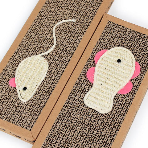 Cat Scratching Board Mat Scraper Claw Paw Toys-HA01412-Veeddydropshipping